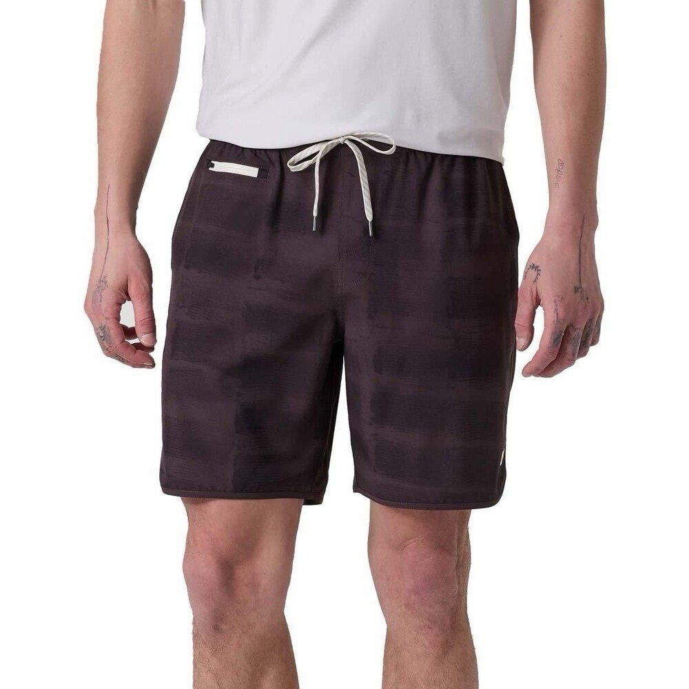 Vuori Banks Session Unlined Sangria Brick Shorts 7” Athleisure Coastal Outdoor